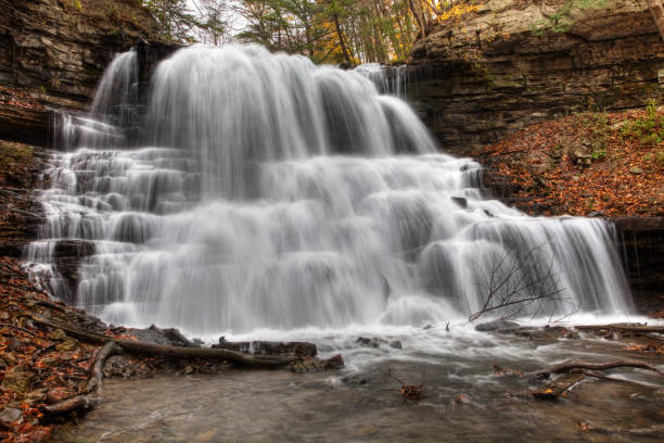 istock Lower Decew Falls in Ontario, Canada 1289918202