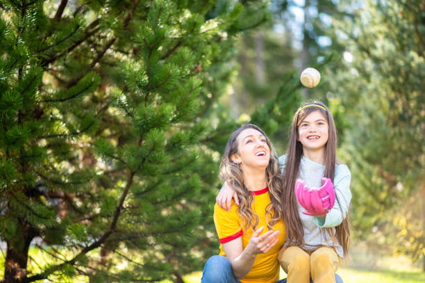 istock Family playing outside in their backyard 1289925404