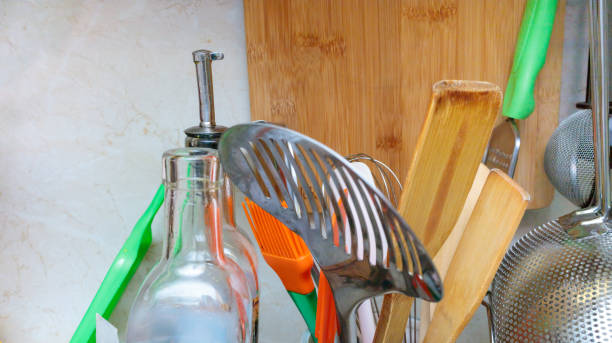 istock kitchen utensils among themselves close-up 1289931759