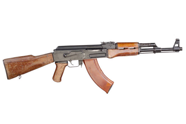 istock Rare first model AK - 47 assault rifle with a milled receiver 1289931988