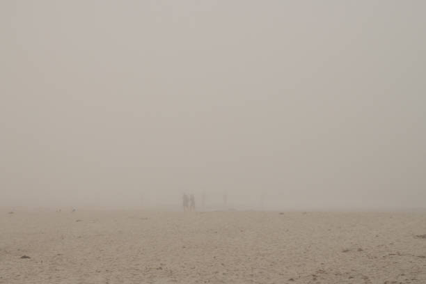 istock Pacific Grove Beach during a California Wildfire 1289932983
