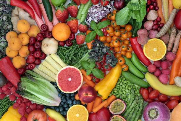 istock Large Collection of Fruit and Vegetables High in Antioxidants 1289934575