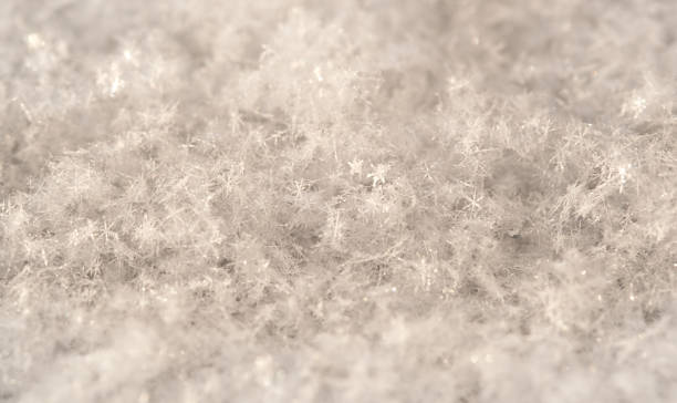 istock Snow close-up of the texture 1289934773