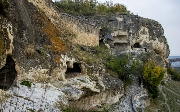 istock Ancient caves in Crimean mountains. 1289935830