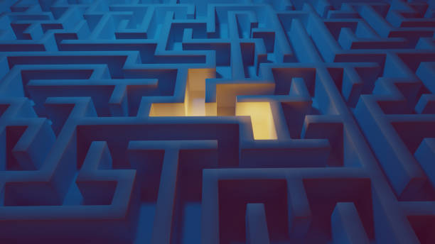 istock It is a challenge to find the right way through a big maze 1289937803