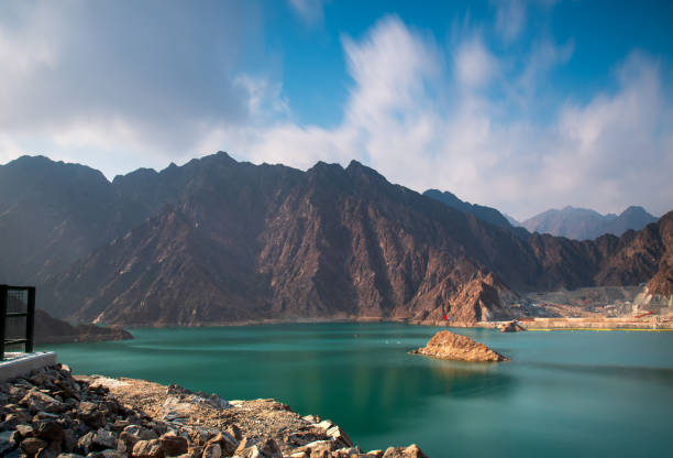 istock Hatta lake in Dubai emirate of UAE 1289939128