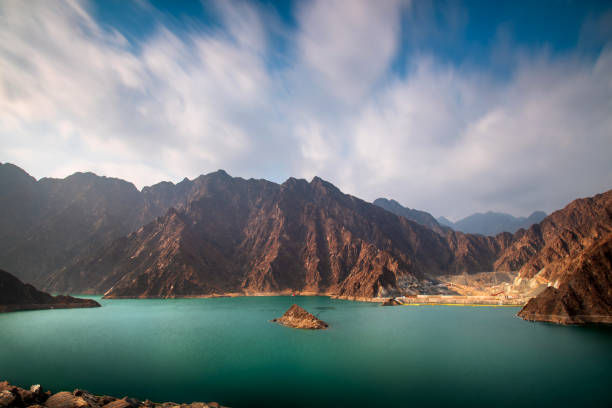 istock Hatta lake in Dubai emirate of UAE 1289939204