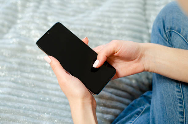 istock A young girl is using her mobile phone. Communication at a distance. 1289948224