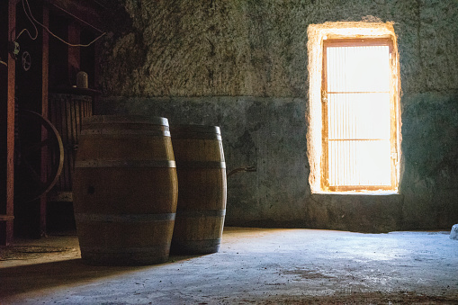 Old monastery wine cellar in Cappadocia/Turkey