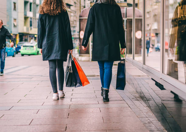 istock Two women in shopping 1289953980