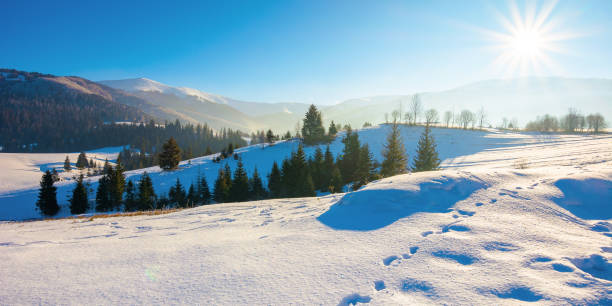 istock mountainous rural landscape in wintertime 1289956410