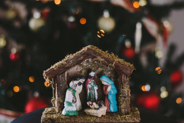 istock merry christmas letters with christmas decorations for background 1289958248
