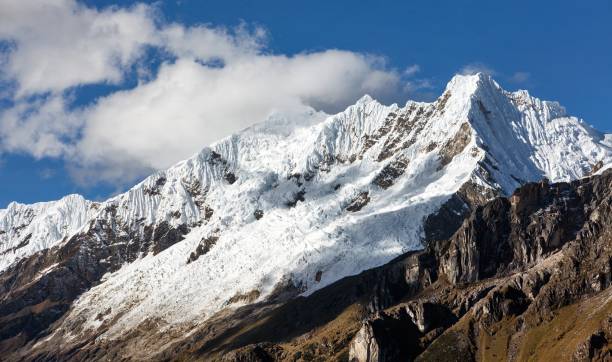 istock Mount Saksarayuq Andes mountains Choquequirao trek Peru 1289962063