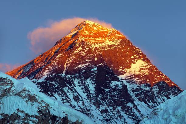 istock Mount Everest evening view Nepal Himalays mountains 1289963290