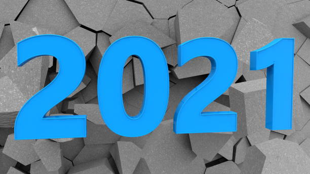 istock New year concept on cracked wall 1289966504