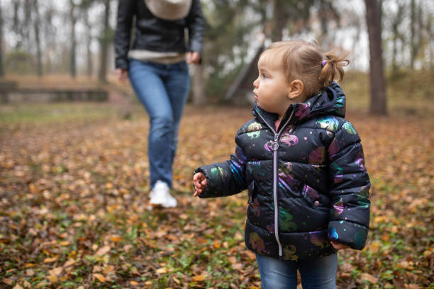 istock Baby girl outside 1289980173