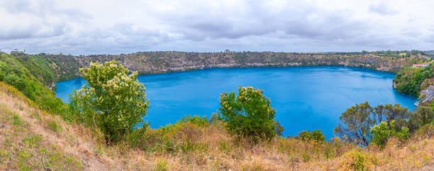 istock Blue lake at Mount Gambier in Australia 1289982907