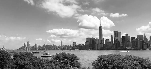istock New York City Skyline from Ellis Island 1289983997