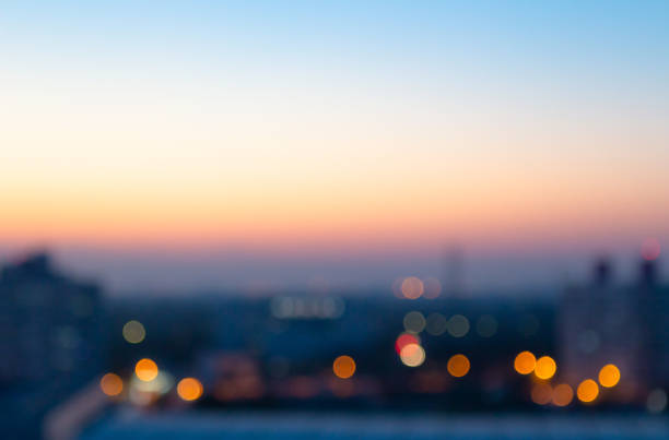 istock Blurred Bangkok city night background 1289988706