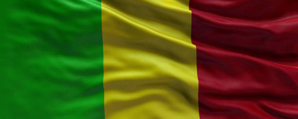 istock 3d Flag of Mali 1289992617