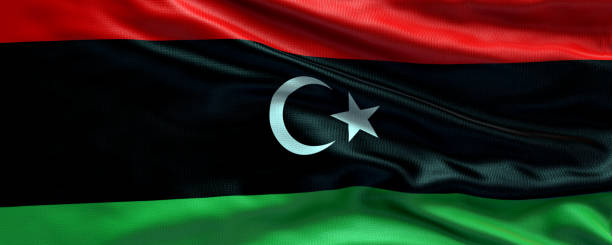 istock 3d Flag of Libya 1289992623