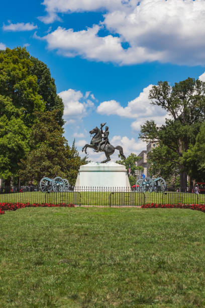 istock Andrew Jackson Statue in Washington, DC 1290001156