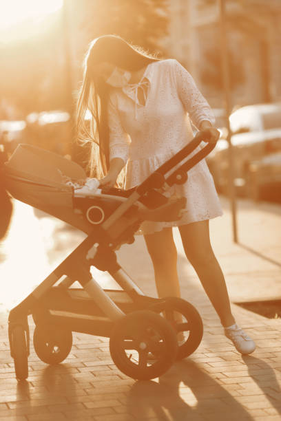 istock Woman with face mask for protection from coronavirus 1290002935