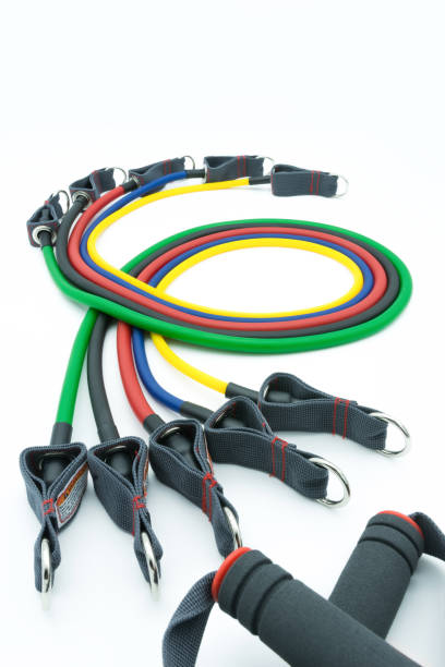 istock Colorful resistance bands 1290005691