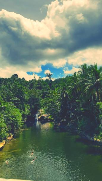 istock Water fall kayuni Fakfak Papua 1290008183
