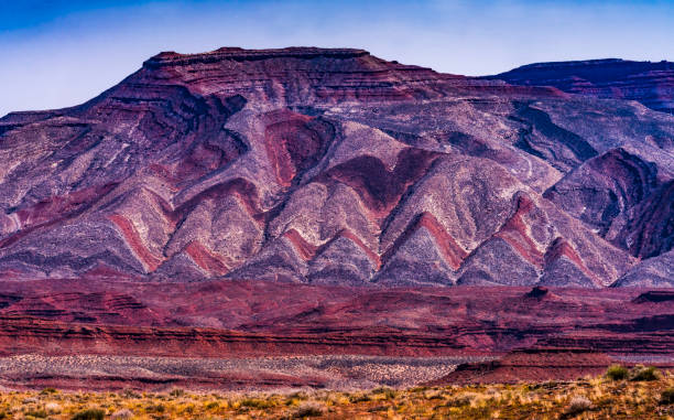 Colorful Canyon Rock Formation Mexican Hat Monument Valley Utah