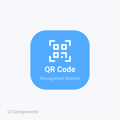 Sharp Sensor Reader Recognition Qrcode Qr Code Stock Illustration ...