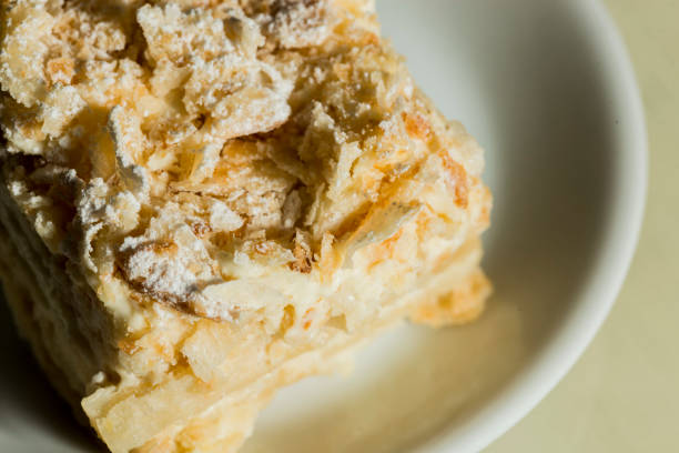 istock Layered dry cake on a plate 1290025792