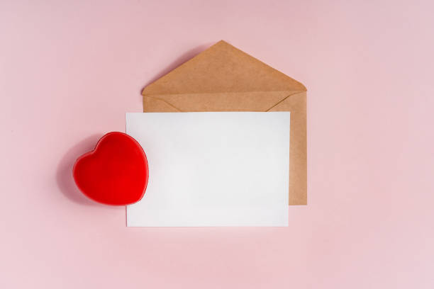 istock Envelope for Valentine's day, space for text. Romantic concept on a pink background 1290027946