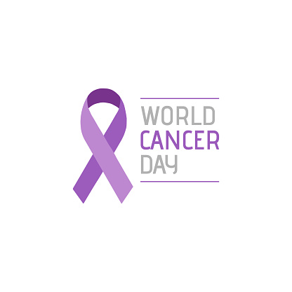 istock Purple ribbon. Cancer awareness symbol. 1290031092