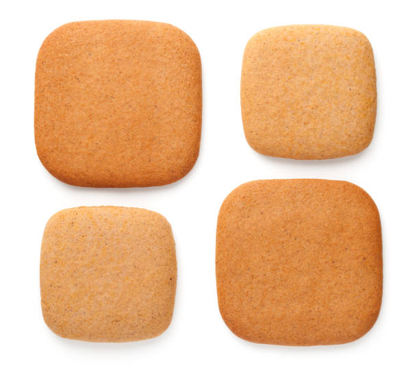 istock Gingerbread Cookies In Shape Of Squares 1290035744
