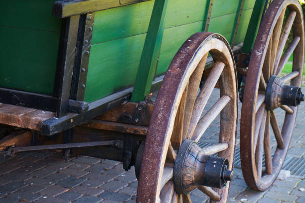 istock Part of an old wagon. 1290038377