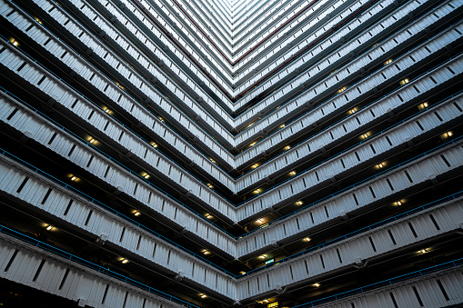 High Density Public Residential Apartments in Kowloon, Hong Kong