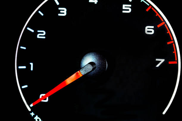 istock Car speedometer close-up 1290039001