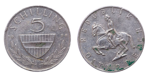 istock 5 Austrian schilling coin year 1978 1290040075