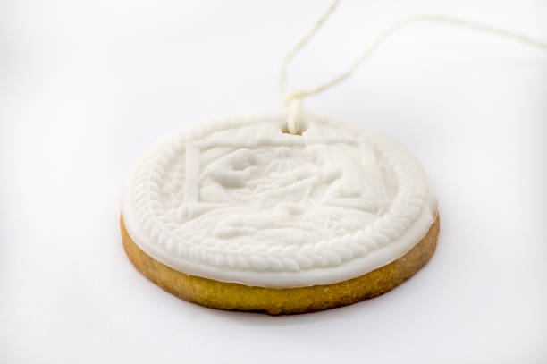 colored artisan cookies with different shapes