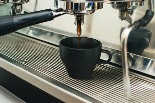 istock Espresso coffee making stock photo 1290050046