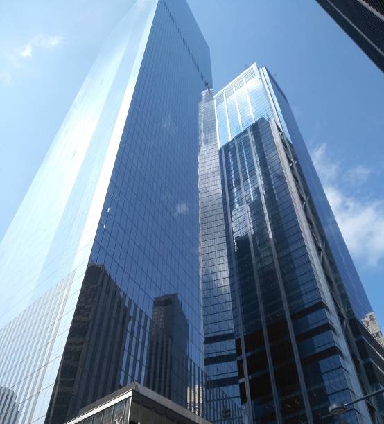 istock Glass and metal skyscrapers 1290055589