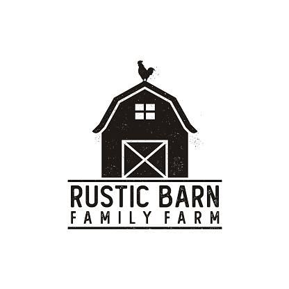 Vintage Retro Rustic Grunge Barn Farm design