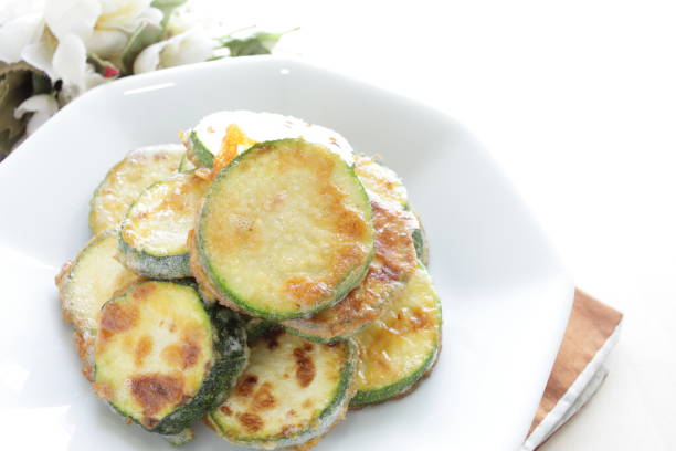 istock Korean food, zucchini jeon pan fried 1290056930
