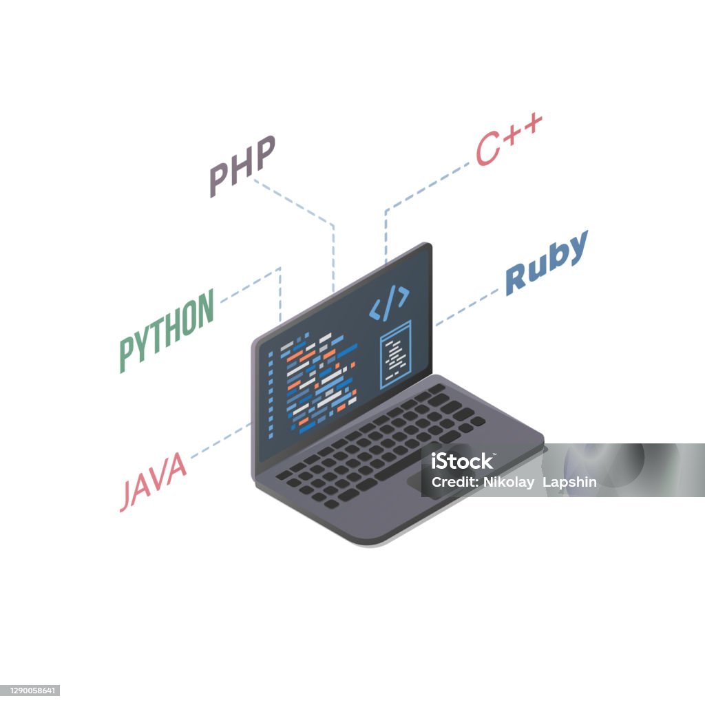 Learn To Code Stock Illustration - Download Image Now - Business ...