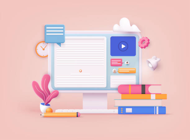 970+ Zoom Classroom Screen Stock Illustrations, Royalty-Free Vector