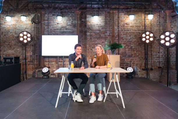 istock Young adult people during discussion in desing studio 1290072785