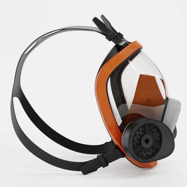 istock Realistic 3D Render of Gas Mask 1290072816