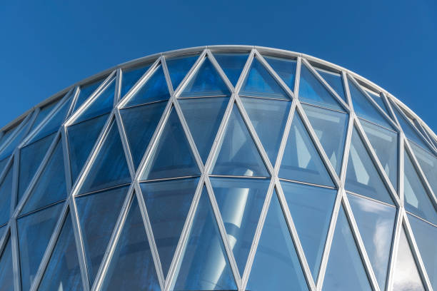 istock Exterior of modern architecture. Building abstract background 1290076443
