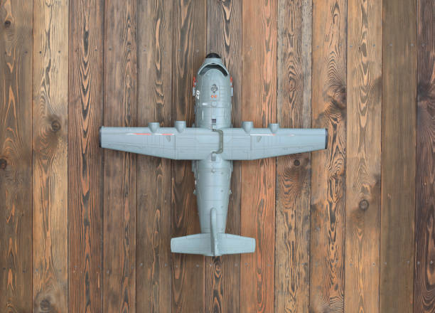 istock model airplane on a wooden wall 1290076747